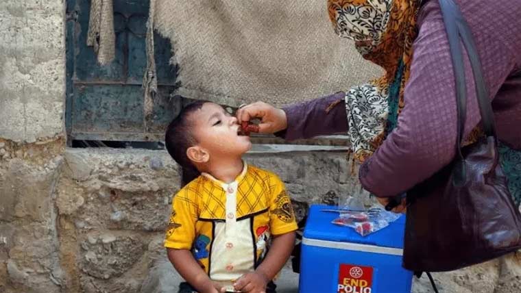  انسداد پو لیو ، 16 لاکھ سے زائد بچوں کو قطرے پلائے جائینگے