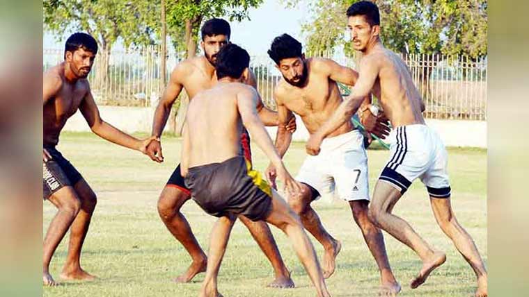  لاہور میں وزیراعلیٰ سمر گیمز کے  تحصیل سطح پرکبڈی کے ٹرائلز شروع