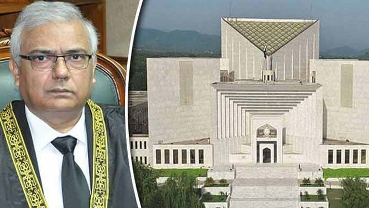 مخصوص نشستیں:جس ریکارڈ پر اکثریتی فیصلہ دیا وہ قانونی نہیں مانا جاسکتا :جسٹس امین