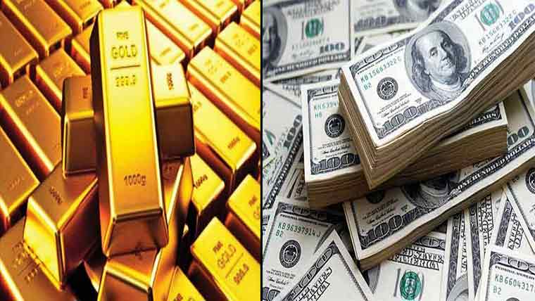 ڈالر کی قدر میں 10پیسے کمی،تولہ سونا3لاکھ 49ہزار 300پر مستحکم 