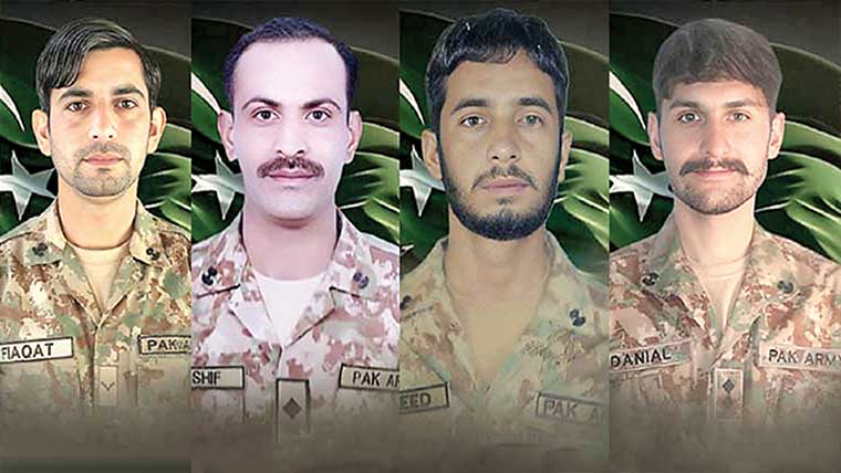 خیبرپختونخوا اور بلوچستان میں آپریشن،12دہشتگرد ہلاک،4جوان شہید