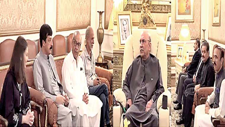 جمہوریت کیلئے مکالمے کا فروغ وقت کی اہم ضرورت :صدر