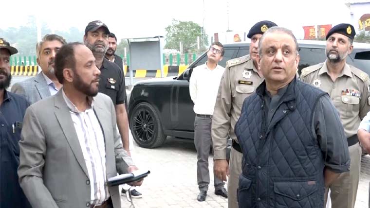  علیم خان کا اسلام آباد مری ایکسپریس وے کا دورہ، کام کا جائزہ لیا 
