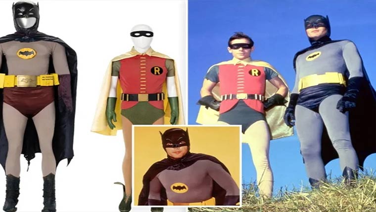 1950 کے بیٹ مین کے ملبوسات مہنگے داموں نیلام