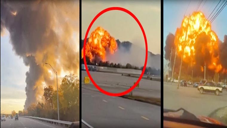 امریکا میں کارگو طیارے کو  حادثہ، 10 افراد ہلاک