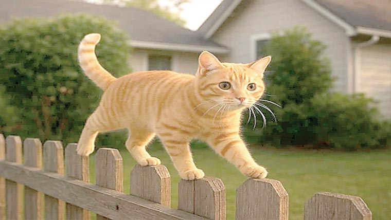 بلی کے بار بار پڑوس جانے پر خاتون پر 3لاکھ کا جرمانہ