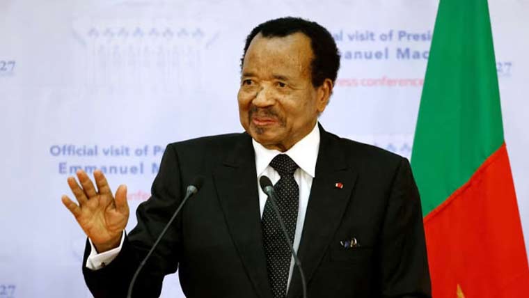 کیمرون: 92سالہ صدر پول  بیا نے 8ویں بار حلف اٹھا لیا