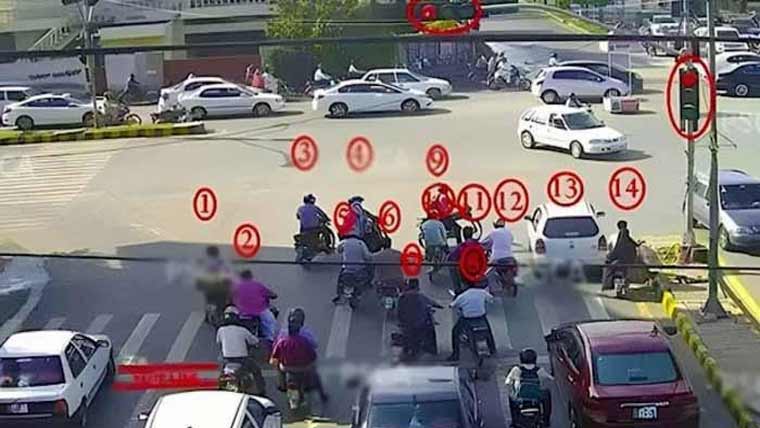 9روز میں 37ہزار ای چالان ،مالیت 8کروڑ سے زائد