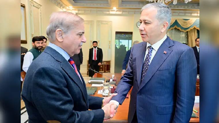 وزیراعظم سے ترک وزیر داخلہ کی  ملاقات،تعاون بڑھانے پر اتفاق