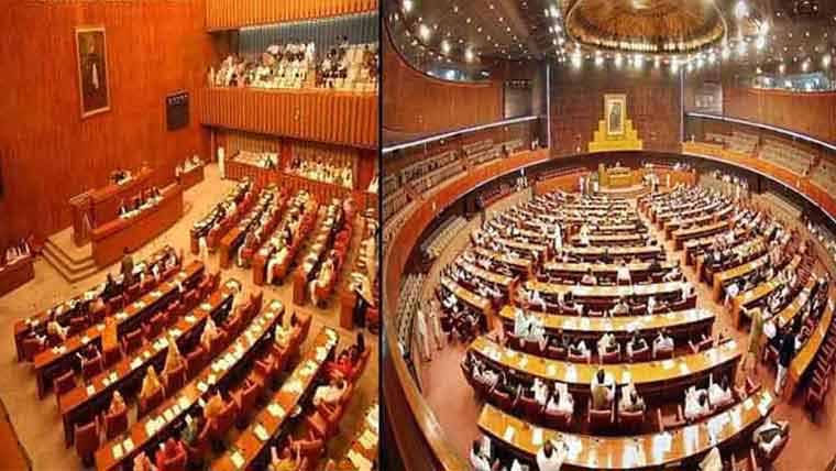 سینیٹ ،قومی اسمبلی کے آج ہونیوالے اجلاسوں کا ایجنڈا جاری 