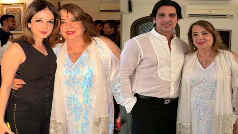 زید اور سوزین خان کی والدہ چل بسیں