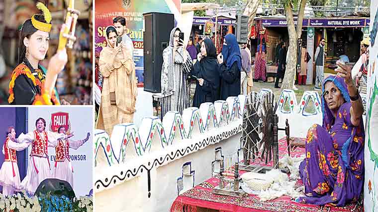  شکر پڑیاں میں رنگارنگ لوک میلہ شروع، سٹالز سج گئے 