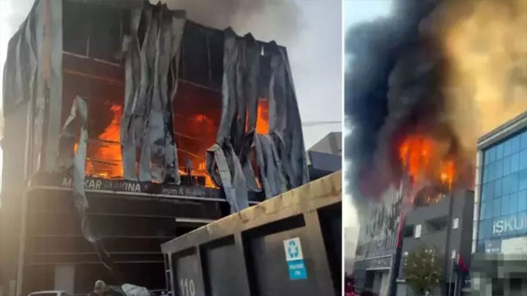  ترکیہ :پرفیوم کے گودام میں آگ  بھڑک اٹھی ،6افراد جاں بحق