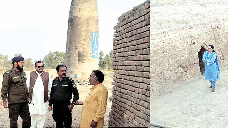  زگ زیگ ٹیکنالوجی نہ ہونے پر 7 بھٹہ مالکان کو جرما نے