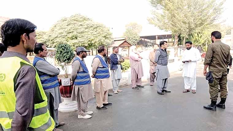 ایڈیشنل ڈپٹی کمشنر جنرل وایڈمنسٹریٹر  میو نسپل کمیٹی کا شہر کا دورہ،صفائی کا جائزہ لیا