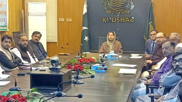  گندم کی کاشت کے ہدف کا حصول یقینی بنایا جائے ، فروہ عامر 