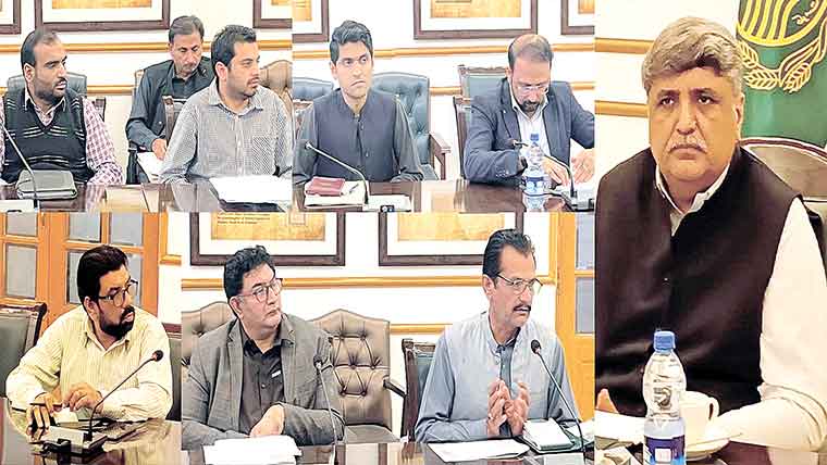 سٹون کرشنگ ایریا ،ماحولیاتی آلودگی ،سموگ سے بچاؤ کیلئے اجلاس