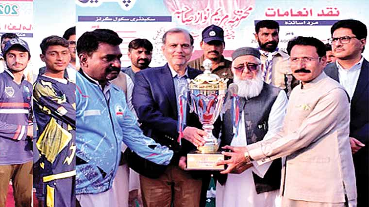 چنیوٹ :دو ہفتے جاری رہنے والا ڈسٹرکٹ اولمپیڈ اختتام پذیر 