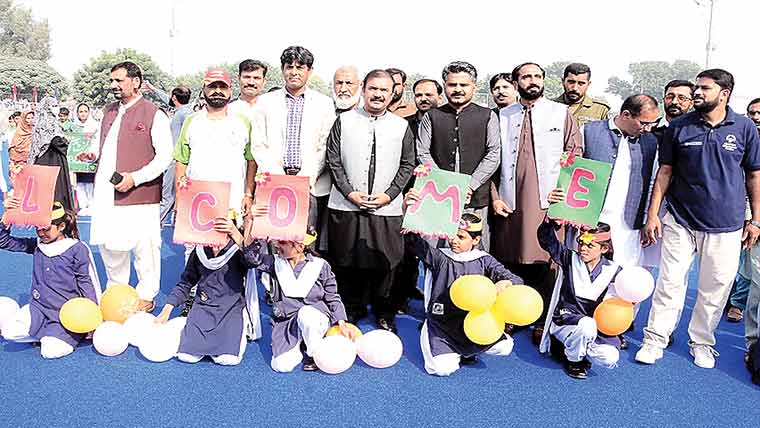 جھنگ میں خصوصی بچوں کیلئے سپورٹس گالا کا انعقاد 