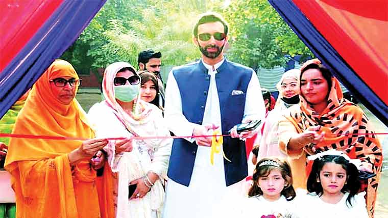  گورنمنٹ گرلز سکول میں تحصیل سطح کے کھیلوں کے مقابلے 