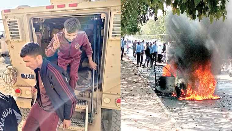 اسلام آباد کچہری کے باہر خود کش دھماکا، 12 شہید 36 زخمی : وانا کیڈٹ کالج میں 3 دہشتگردوں کیخلاف آپریشن، سکیورٹی فورسز نے طلبہ، اساتذہ سمیت 650 افراد کو بچالیا 