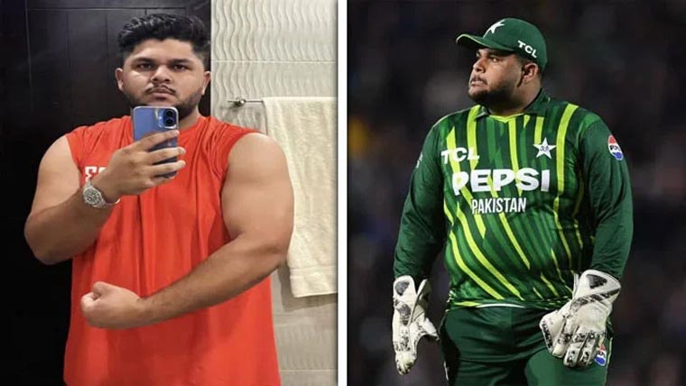 قومی وکٹ کیپر بیٹراعظم خان نے 2ماہ میں 15کلو وزن کم کرلیا