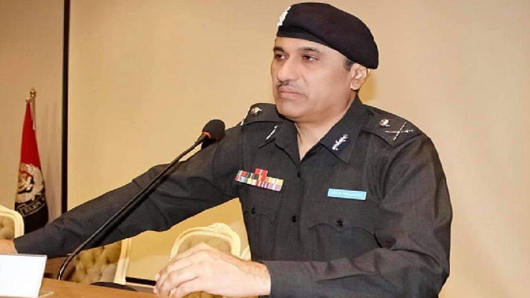 پولیس افسران و جوانوں میں سرکاری رہائشی یونٹس کی تقسیم کی تقریب