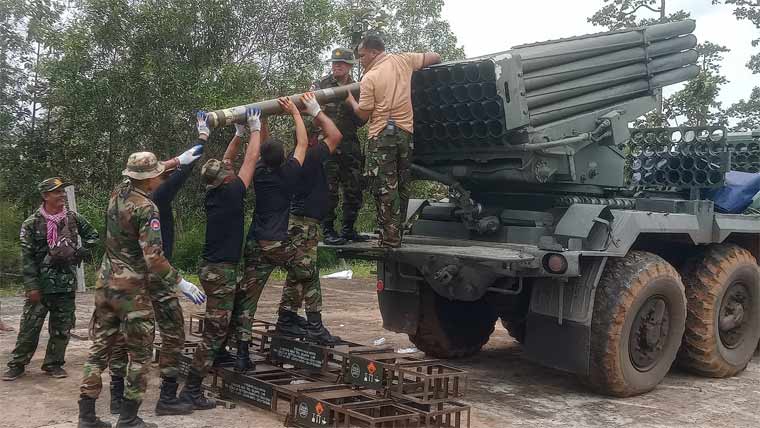 کمبوڈیا اور تھائی لینڈ کی سرحد پر دوبارہ جھڑپیں، ایک ہلاک