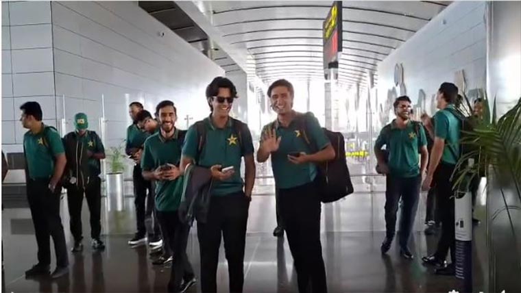 پاکستان شاہینز رائزنگ سٹارز ایشیا  کپ میں شرکت کیلئے دوحہ پہنچ گئی 