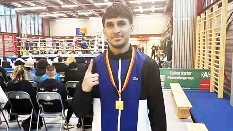   عبد اللہ احمد نے بیلجیئم باکسنگ چیمپئن شپ تیسری مرتبہ جیت لی