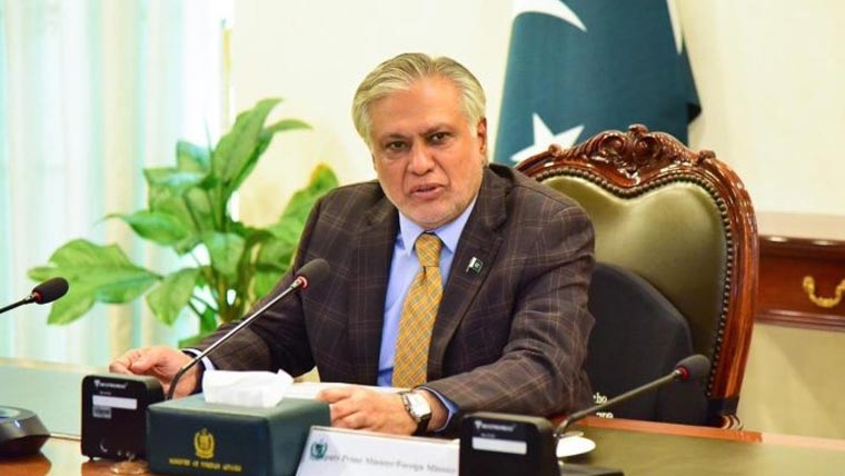  اسحاق ڈار سے امارات کی فیڈرل نیشنل کونسل  کے رکن احمد میر ہاشم خوری کی ملاقات