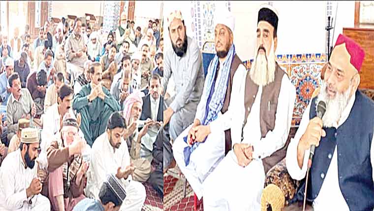 تاجر رہنما محمد انور مغل مرحوم کے  ایصال ثواب کیلئے محفل کا انعقاد 