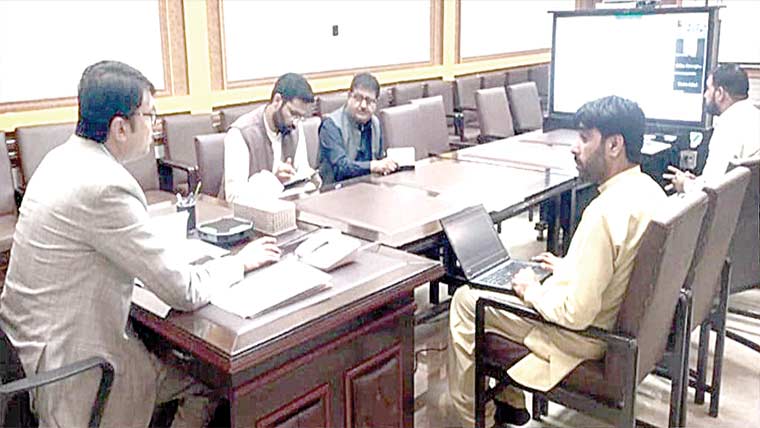 اے ڈی سی ریونیو کاپلس پراجیکٹ پر پیشرفت کا جائزہ 