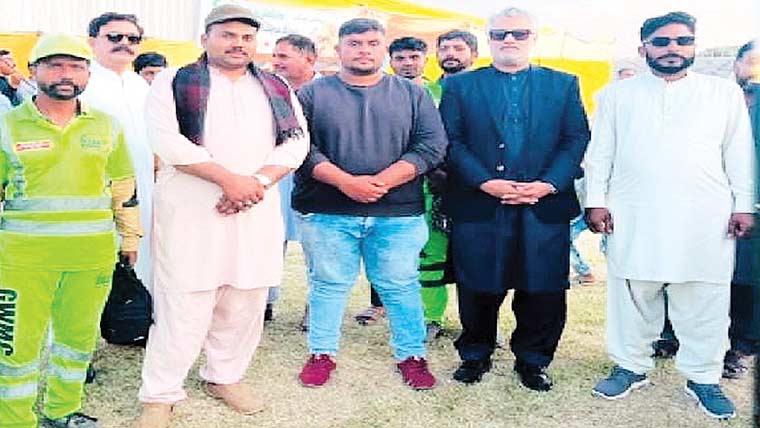 نو منتخب ایم این اے نے ستھرا  پنجاب ورکرز کو ہیرو قرار دیدیا 