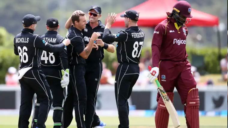 نیوزی لینڈ نے پہلے ون ڈے  میں ویسٹ انڈیز کو ہرا دیا