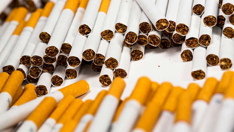 2 کروڑ روپے سے زائد مالیت  کے سمگل شدہ سگریٹس ضبط 