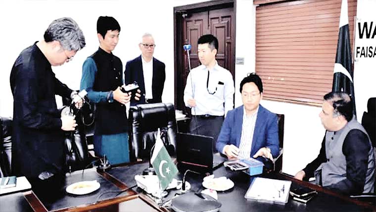   ایم ڈی واسا کی جائیکا پراجیکٹ تیز رفتاری سے کام کی ہدایت