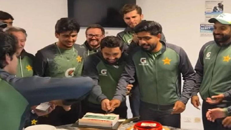 بابراعظم اور محمد رضوان کے ریکارڈز، کھلاڑیوں کا جشن 