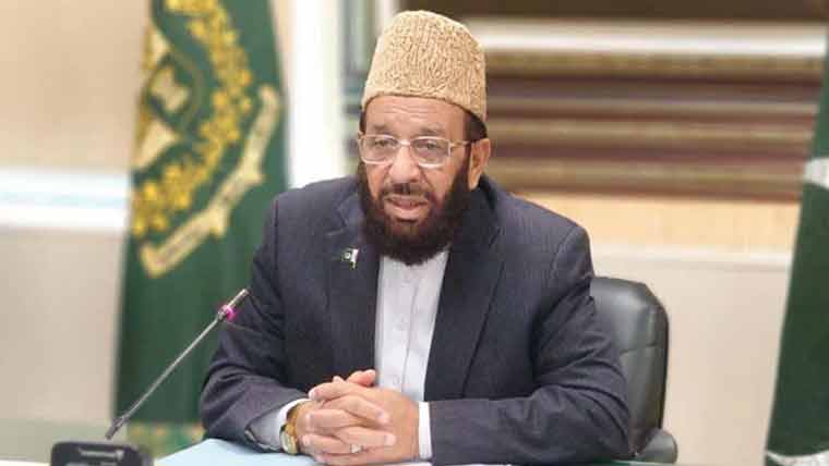 وفاقی وزیر مذہبی امور سردار یوسف کاجامعہ اشرفیہ کا دورہ