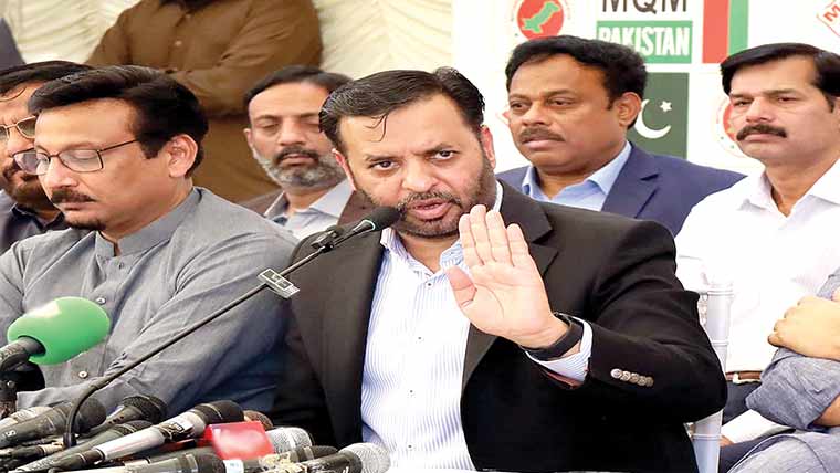  بلدیاتی بل پر پیش رفت نہ ہوئی تو سندھ میں صوبہ بنے گا : مصطفی کمال