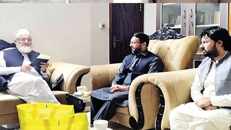 ملک میں جسکی لاٹھی اسکی بھینس کا نظام قائم : سراج الحق 