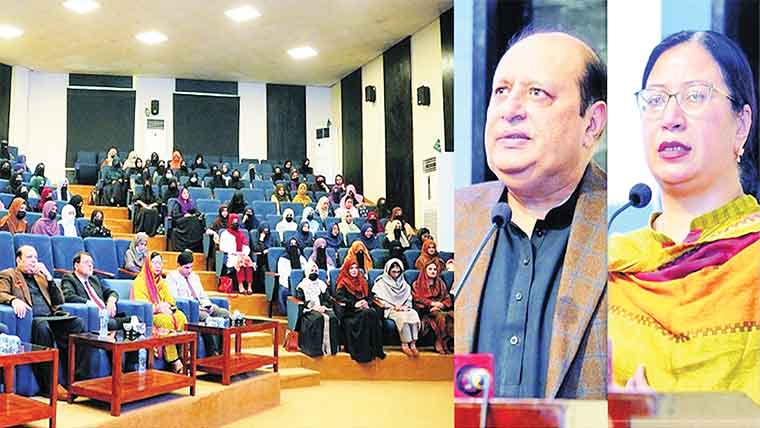  ایچ ون ٹیچ ون پروگرام ،یونیورسٹی  آف سرگودھا کے طالب علموں  میں سرٹیفکیٹ تقسیم 