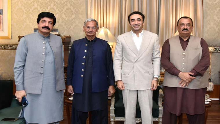  بلاو ل بھٹو زرداری سے گورنر پنجاب،تسنیم قریشی کی ملاقات 