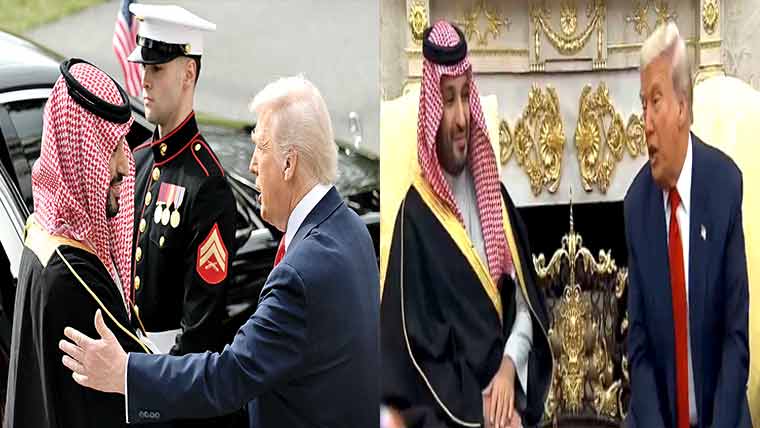 سعودی عرب کیساتھ دفاعی معاہدے پر پہنچ چکے : ٹرمپ، اسرائیل کیساتھ تعلقات سے پہلے فلسطینی ریاست کی طرف واضح راستہ ضروری : محمد بن سلمان 