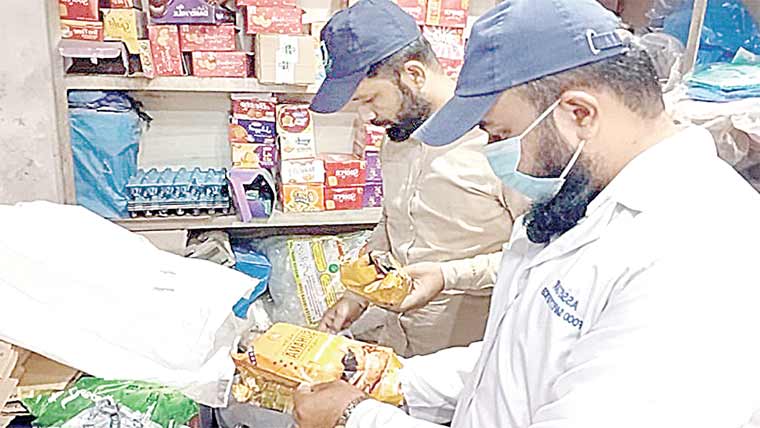 فوڈ اتھارٹی کی کارروائی،گٹکا ،غیر معیاری خوراک تلف 