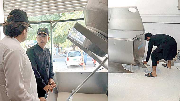 فوڈ اتھارٹی کی کارروائیاں،6فوڈ پوائنٹس کی پروڈکشن بند