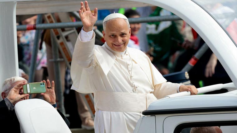 پوپ لیو کا غزہ میں امن پیش رفت  کا خیرمقدم، جنگ بندی کی اپیل 