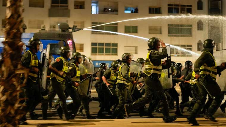 مراکش:احتجاجی مظاہروں میں  پولیس فائرنگ سے 3 جاں بحق 