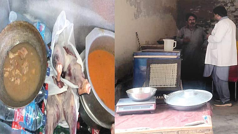  فوڈ اتھارٹی کی کارروائیاں، درجنوں پوائنٹس کو اصلاحاتی نوٹسز