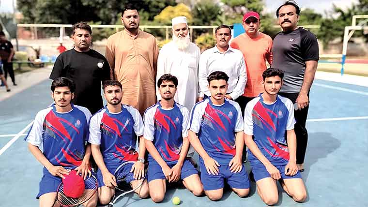  انٹر کالجئیٹ لان ٹینس مقابلے ،پنجاب کالجز کی پہلی پوزیشن 